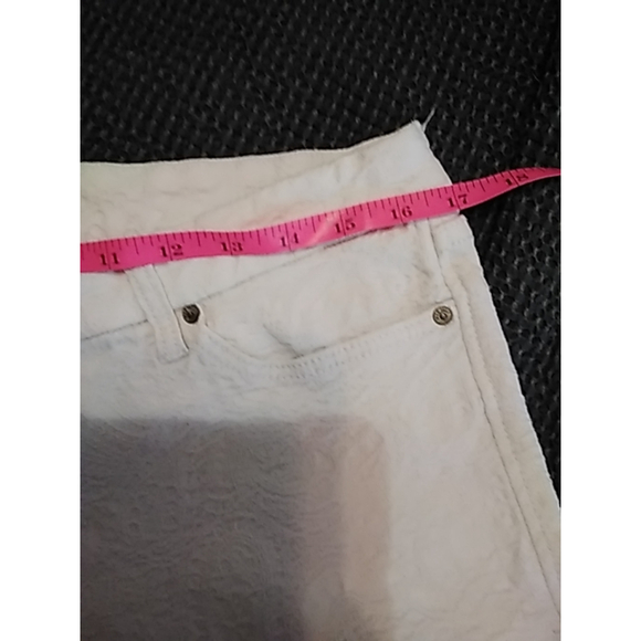 Dear John White Paisley Jeans Size 31 - Picture 10 of 12